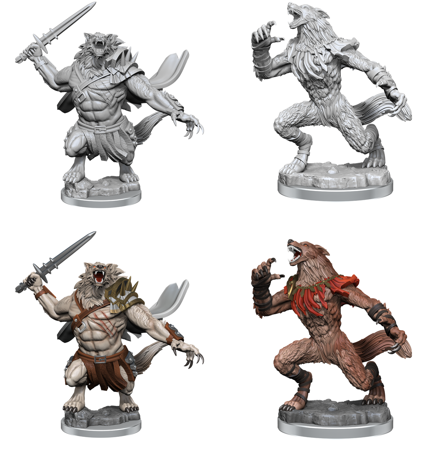 Magic the Gathering Miniatures: Arlinn Kord &amp;Tovolar
