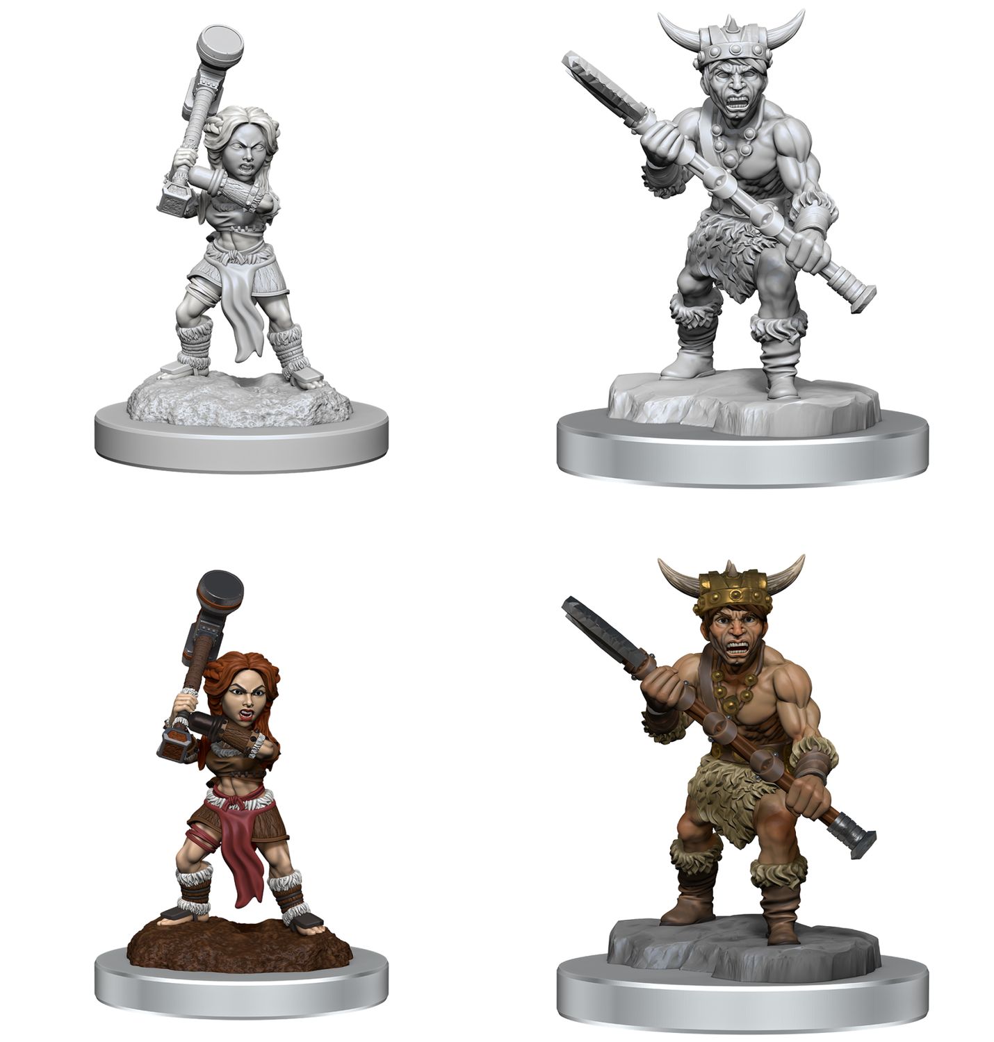 Nolzur&#39;s Marvelous Miniatures: Halfling Barbarians