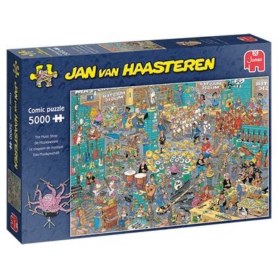 5000 pcs - Jan van Haasteren: The Music Shop