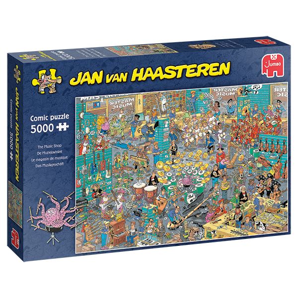 5000 pcs - Jan van Haasteren: The Music Shop