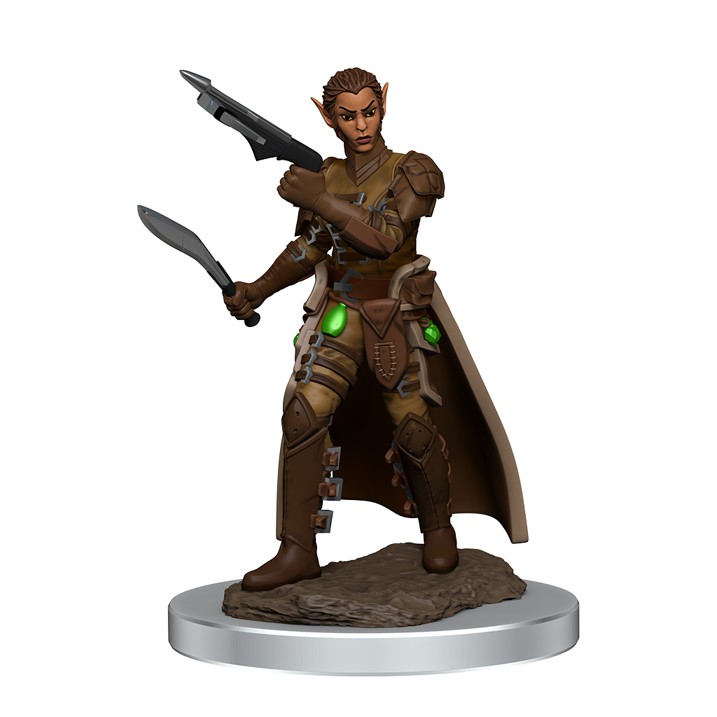 D&amp;D Icons of the Realms: Shifter Rogue Female Premium Painted Miniature