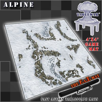 Playmat - F.A.T. Mats (Fatmats): 4&#39; x 4&#39; Alpine