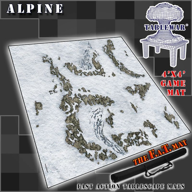 Playmat - F.A.T. Mats (Fatmats): 4&#39; x 4&#39; Alpine
