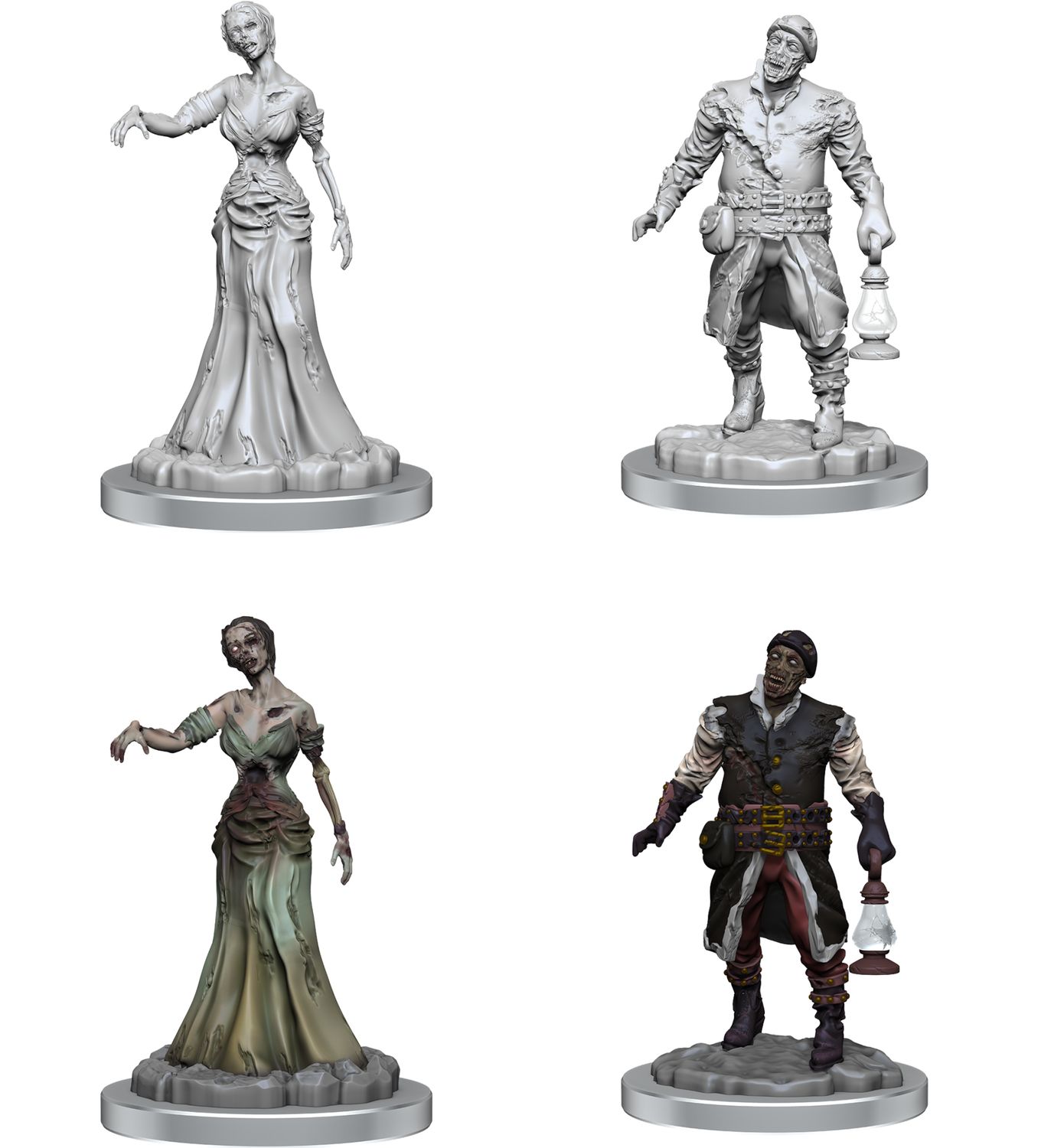 Pathfinder Deep Cuts Miniatures: Zombies