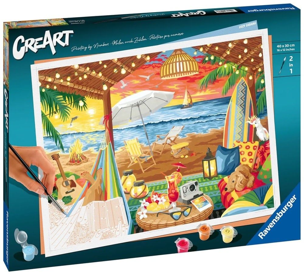Paint by Numbers - Cozy Cabana