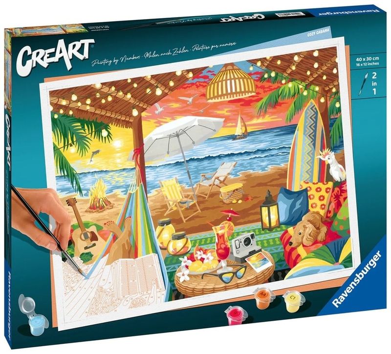 Paint by Numbers - Cozy Cabana