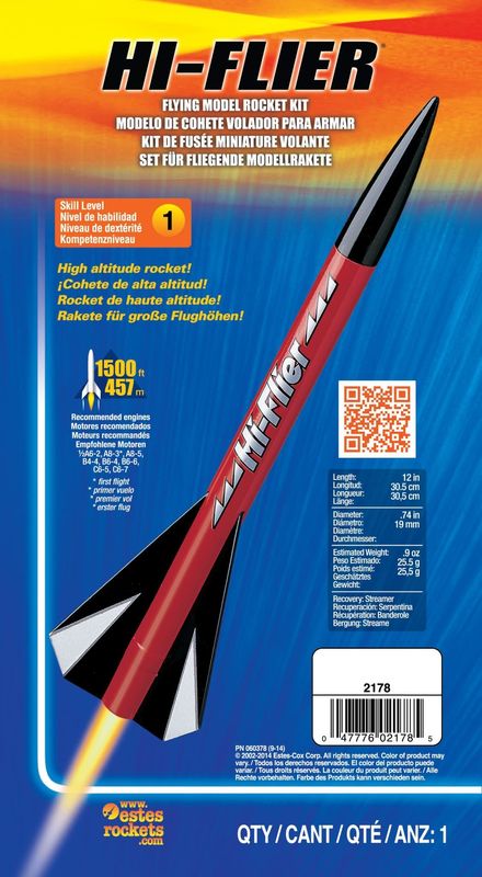 Estes Hi-Flier Model Rocket