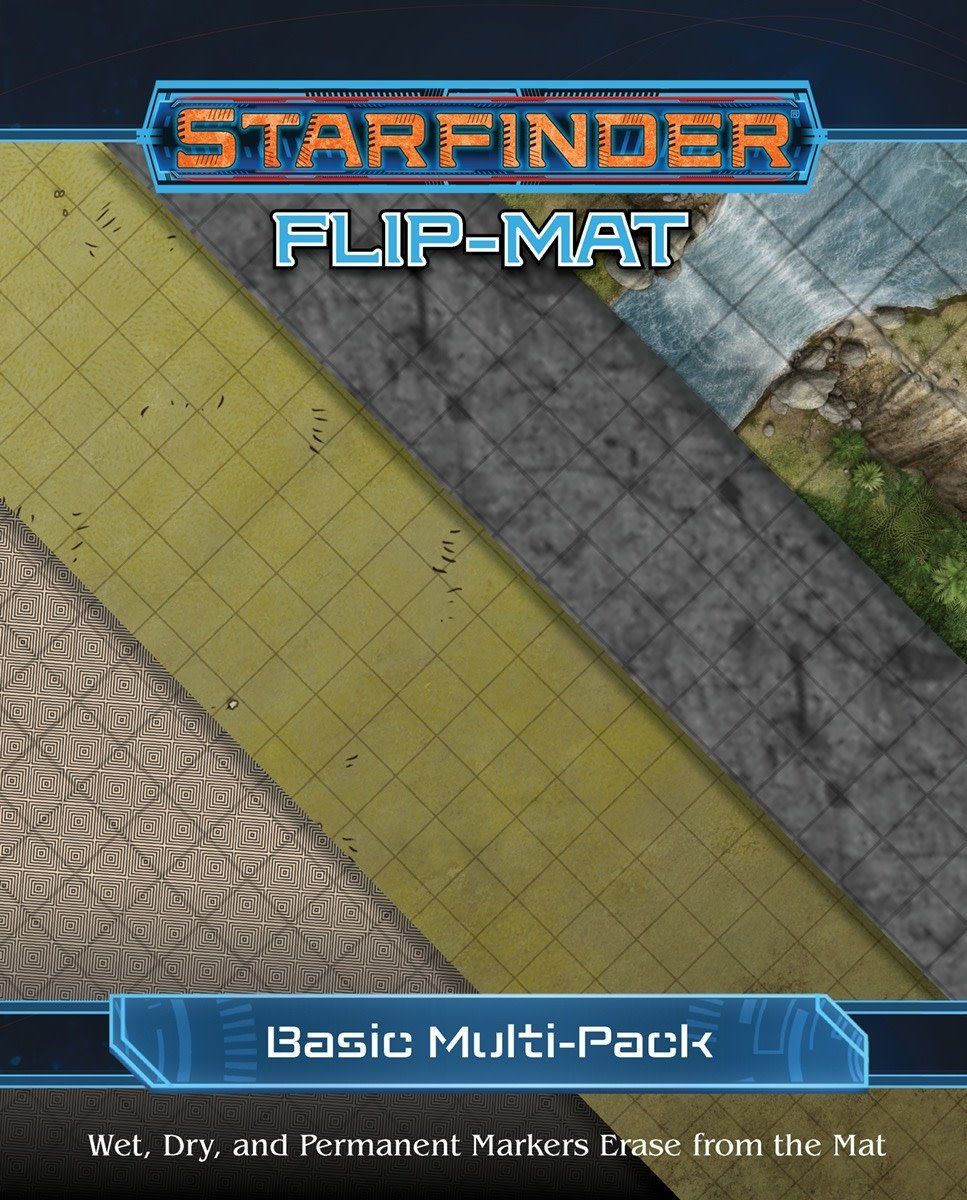 Starfinder Flip-Mat Basic Terrain Multi-Pack