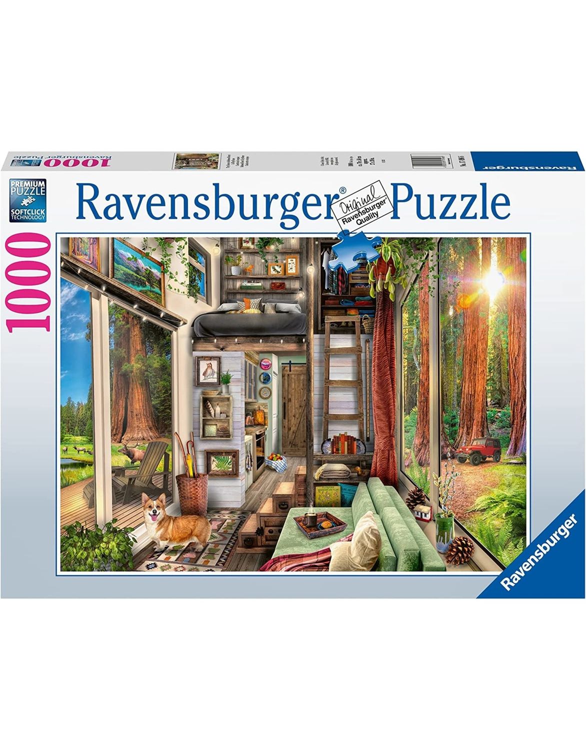 1000 pcs - Redwood Forest Tiny House