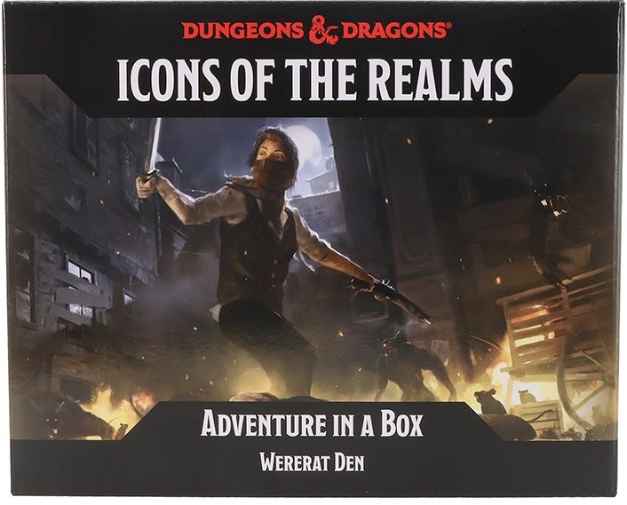 D&amp;D Icons of the Realms: Adventure in a Box - Wererat Den Premium Painted Miniature Set