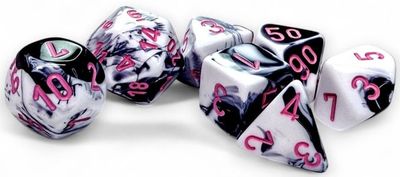 7-Piece RPG Dice Set: Menagerie 11 -