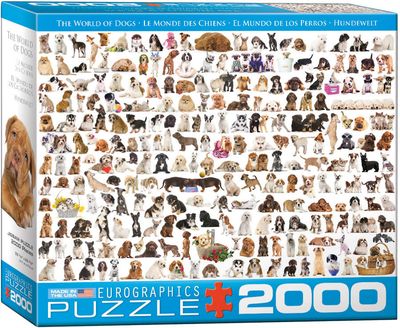 2000 pcs - World of Dogs