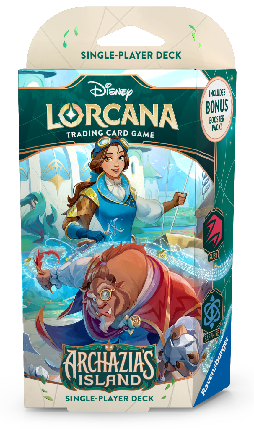 Disney Lorcana TCG Archazia&#39;s Island Starter Deck -