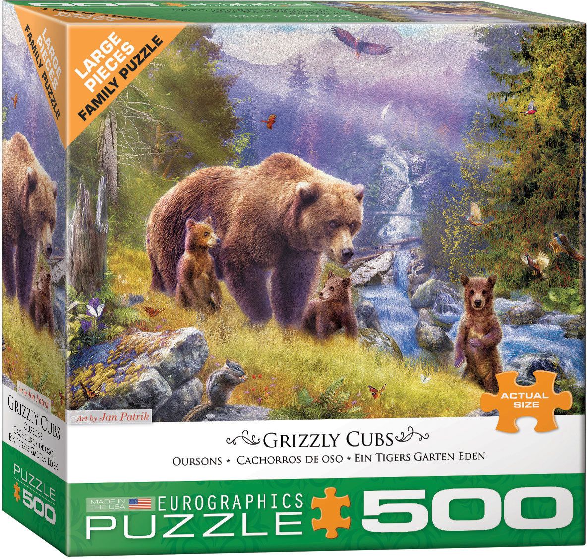 500 pcs - Grizzly Cubs