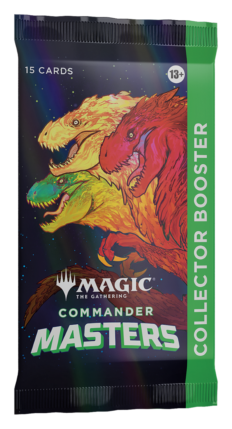 Magic The Gathering TCG Commander Masters Collector Booster Pack