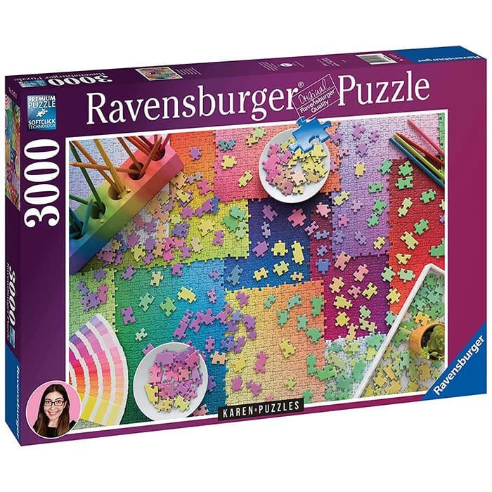 3000 pcs - Puzzles on Puzzles