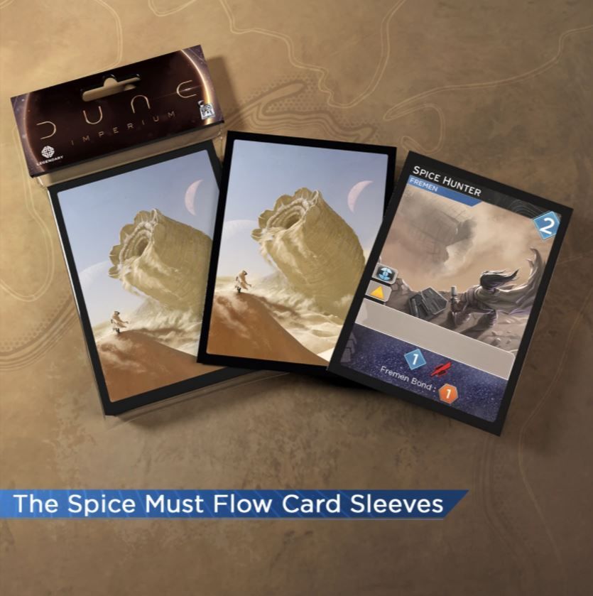 Dune Imperium: The Spice Must Flow - Sleeves (75)