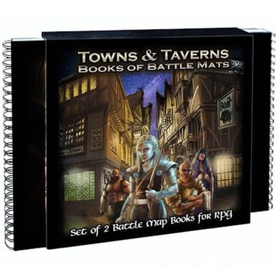 Book of Battle Mats - Towns and Taverns