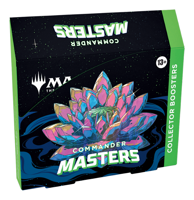 Magic The Gathering TCG Commander Masters Collector Booster Box