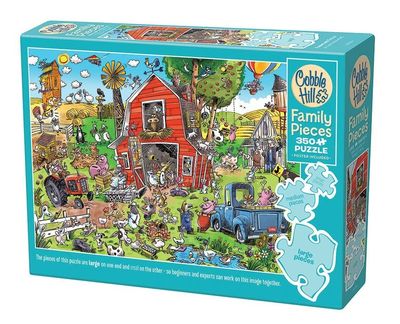 350 pcs - Farmyard Folly (Family Puzzle)
