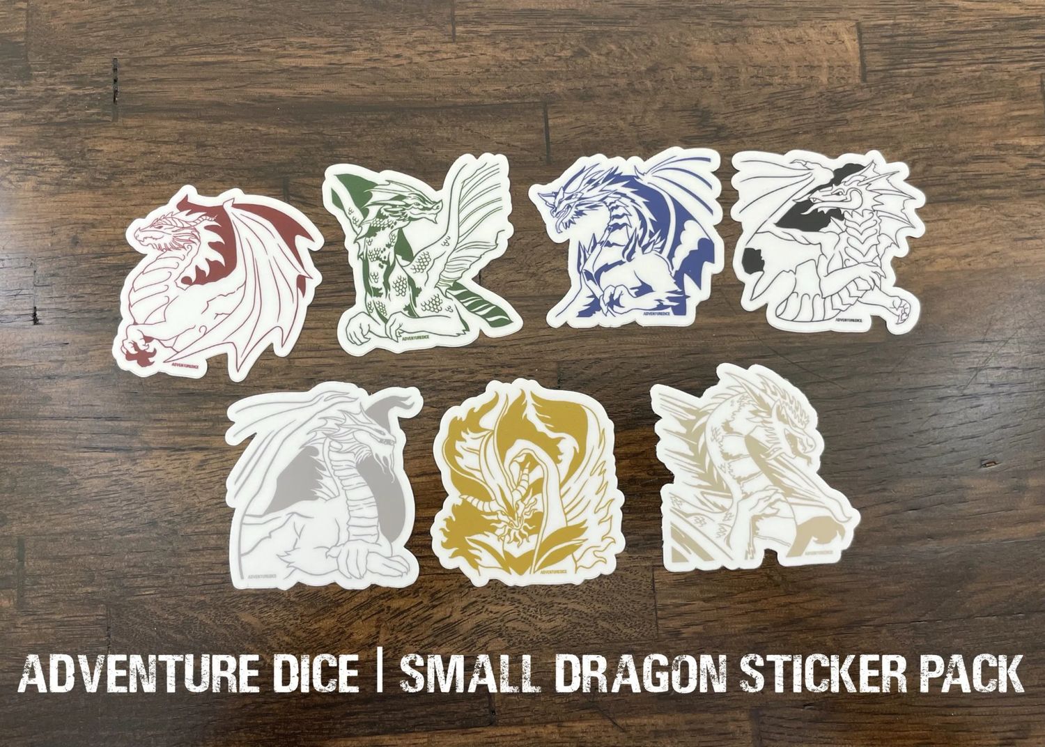 RPG Stickers - Small Dragon Sticker Pack