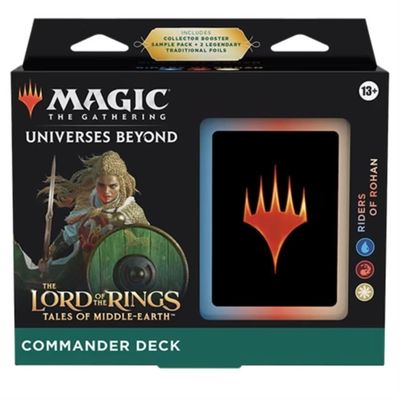 Magic The Gathering TCG The Lord of the Rings: Tales of Middle-Earth Commander Decks (Set of 4)