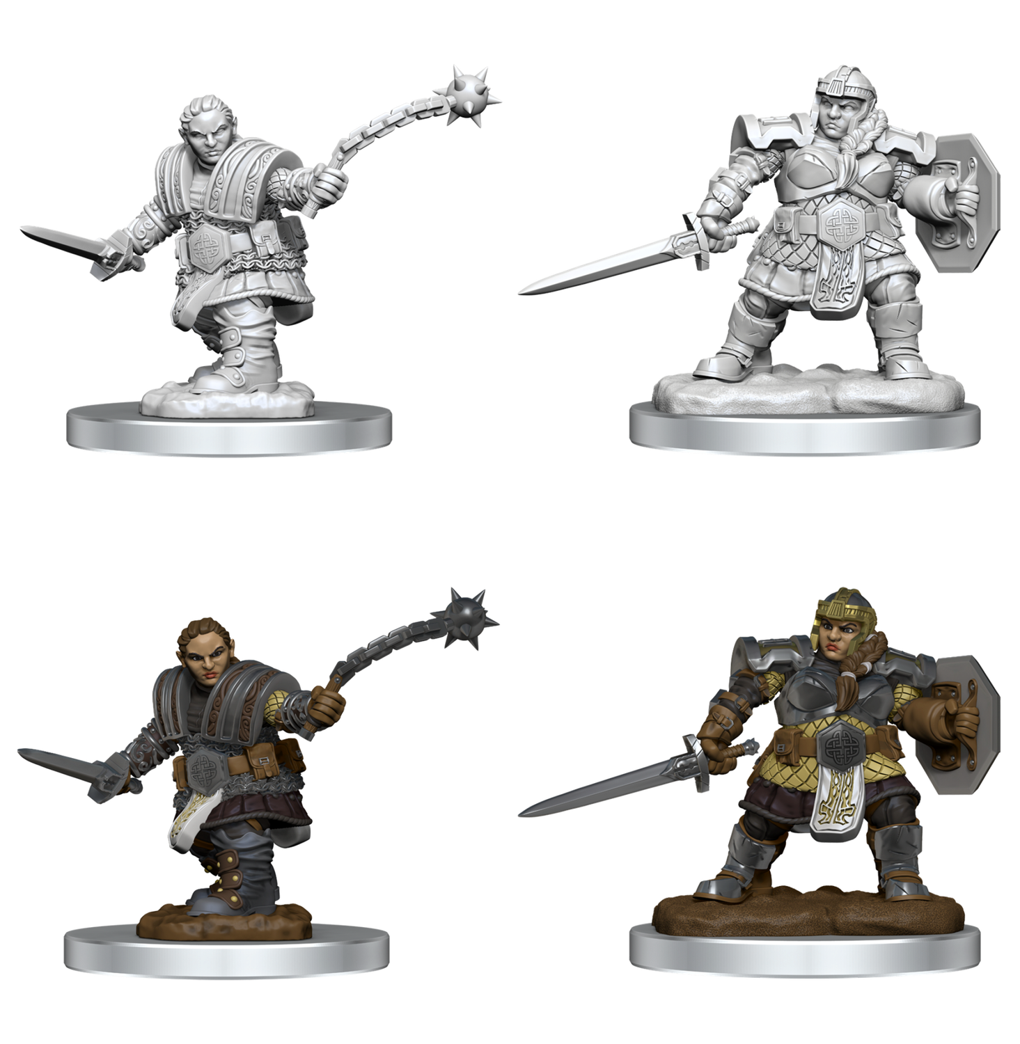 Nolzur&#39;s Marvelous Miniatures: Dwarf Fighter Female
