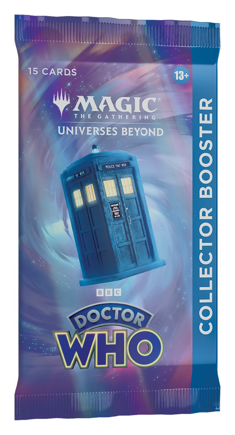 Magic The Gathering TCG Universes Beyond: Doctor Who Collector Booster Pack