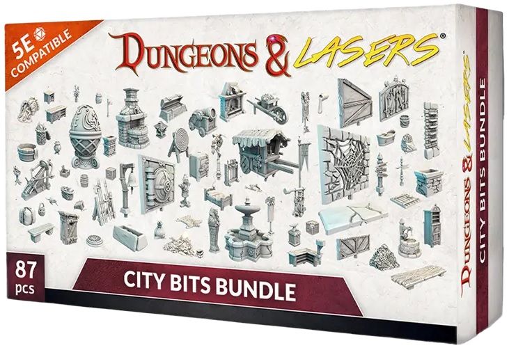 Dungeons &amp; Lasers: City Bits Bundle