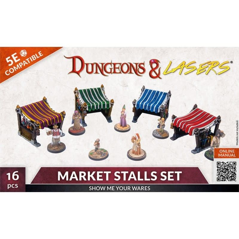 Dungeons &amp; Lasers: Market Stalls Set