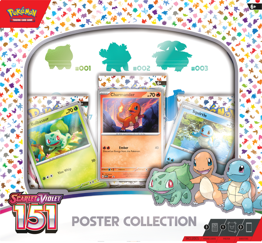 Pokemon TCG - Scarlet &amp; Violet 151: Poster Collection