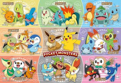 80 pcs - Pokemon: You and Adventure