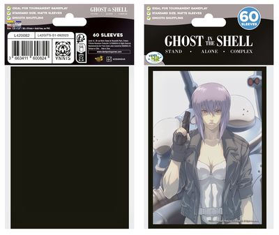 Sleeves - 66x92mm Japanime - 60/pk - Ghost in the Shell -