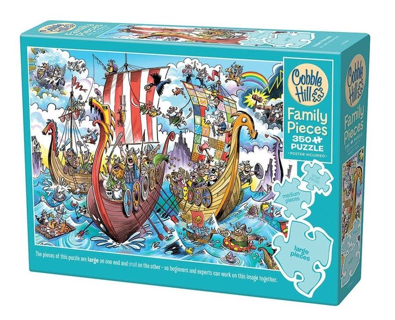 350 pcs - Viking Voyage (Family Puzzle)