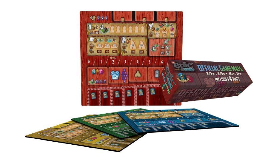 Playmat - Tiny Epic Vikings: Player Mats