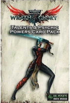 Warhammer 40K RPG: Wrath &amp; Glory - Talents &amp; Psychic Powers Card Deck