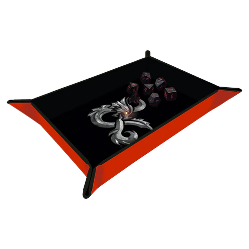 Dice Tray - Folding Dungeons &amp; Dragons Honor Among Thieves: Printed Leatherette