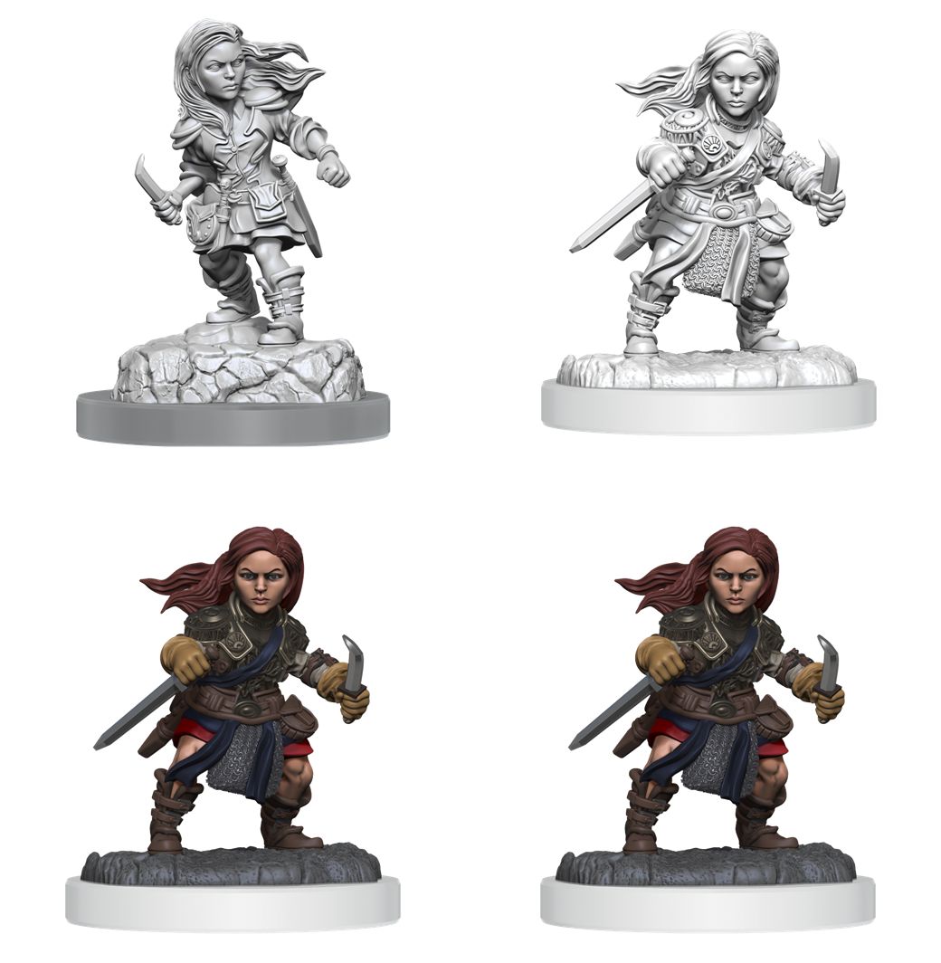Nolzur&#39;s Marvelous Miniatures: Halfling Rogue Female (2023)