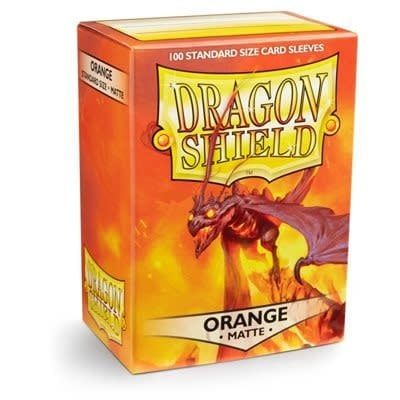 Sleeves - 63x88mm - Dragon Shield - 100/pk - Matte - Orange
