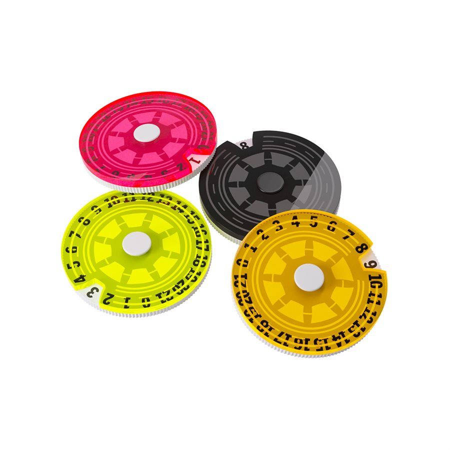 Life Counters Single Dials - Set of 4
