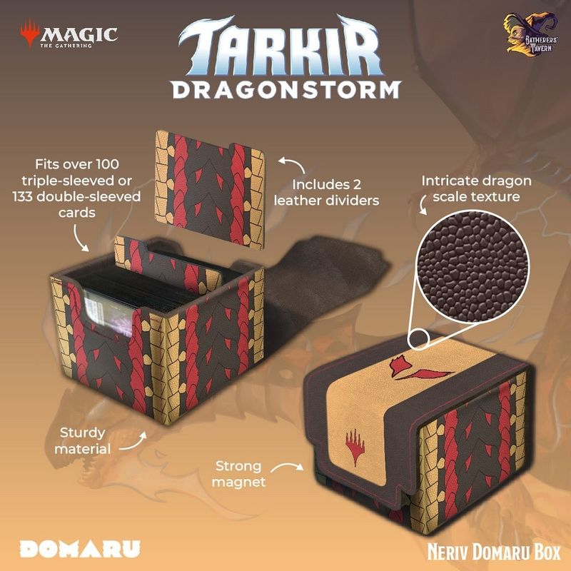 Deck Box - MTG: Dragonstorm Domaru Box -