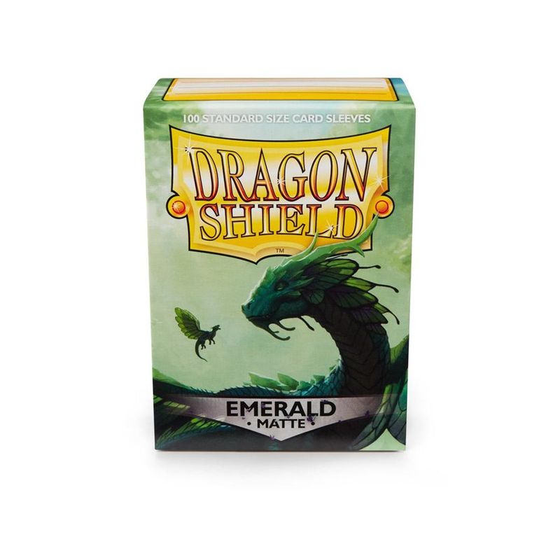 Sleeves - 63x88mm - Dragon Shield - 100/pk - Matte - Emerald