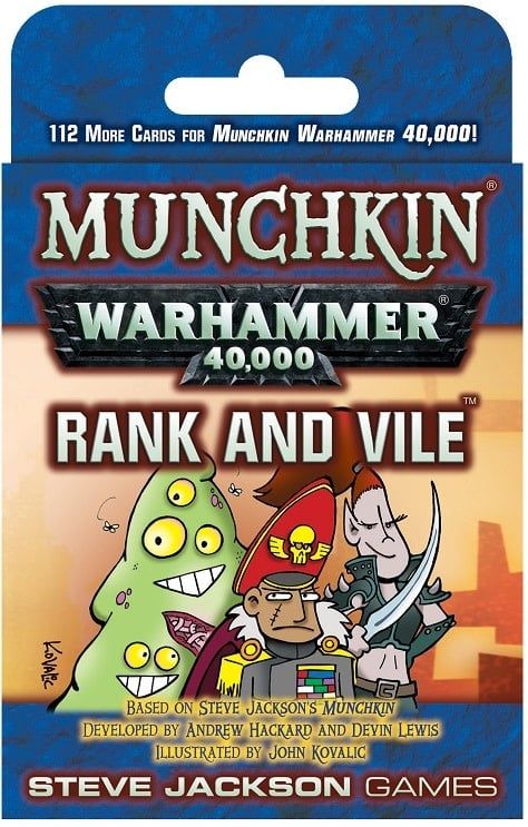 Munchkin Warhammer 40K: Rank and Vile Expansion