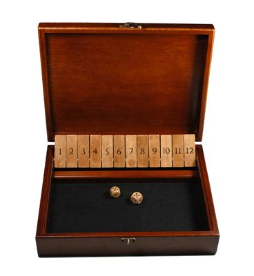 Shut the Box w/Lid (12 Number)