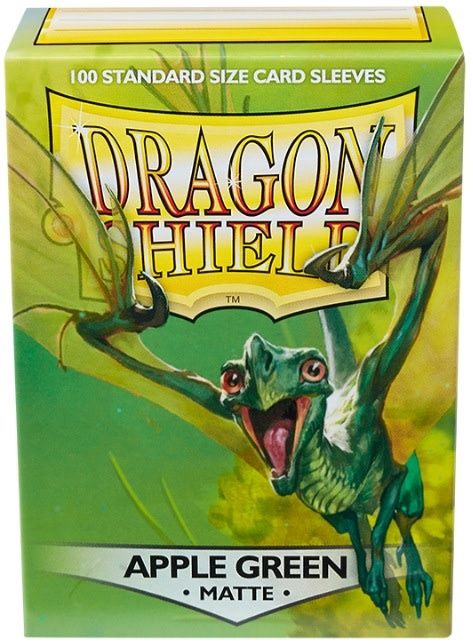Sleeves - 63x88mm - Dragon Shield - 100/pk - Matte - Apple Green