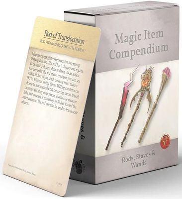 Magic Item Compendium: Rods, Staves and Wands (5E Compatible)