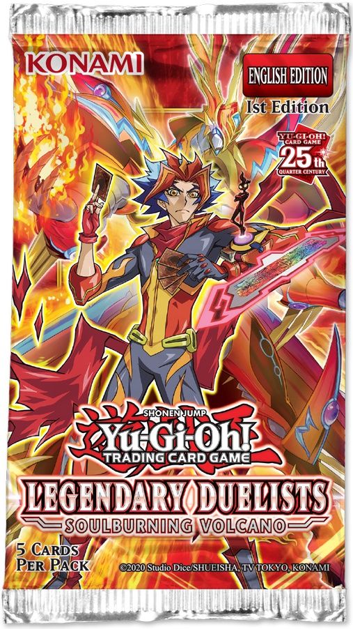 Yu-Gi-Oh: Legendary Duelists Soulburning Volcano Booster Pack