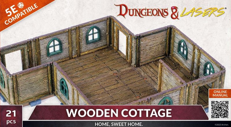 Dungeons &amp; Lasers: Wooden Cottage