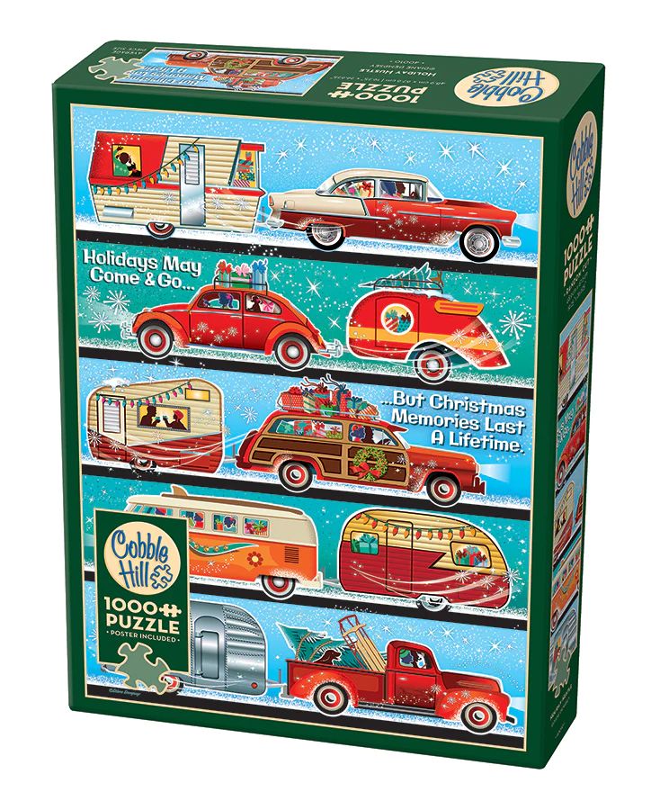 1000 pcs - Holiday Hustle