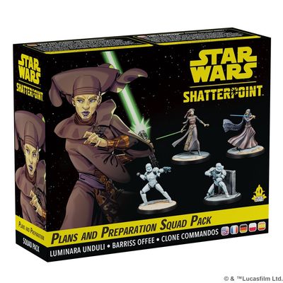 Star Wars - Shatterpoint: Plans and Preparation: Luminara Unduli Squad Pack